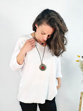 Charger l'image dans la galerie, Pull uni & collier