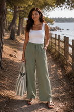 Charger l'image dans la galerie, PANTALON GAZE DE COTON
