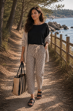 Charger l'image dans la galerie, PANTALON COTON CEINTURE ELASTIQUE
